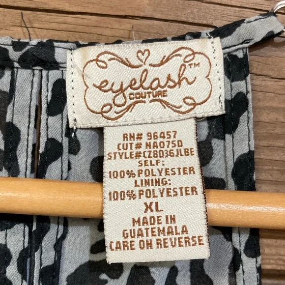 Leopard Ruffle Dress - Picture 4 of 5